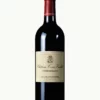 Bouteille de vin rouge Cuvée Château Terre Vieille AOP Pécharmant, élevée 12 mois en barrique, sur fond blanc.