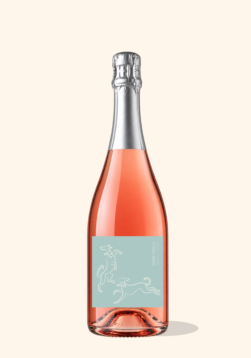 Merlin extra brut rosé - Méthode traditionnelle